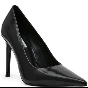 Steve Madden Reya Patent Leather Pointed Toe Stiletto Pumps
